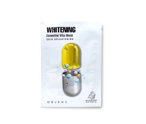 Masca tip servetel Whitening Essential Vita Mask, 25 ml, Orjena