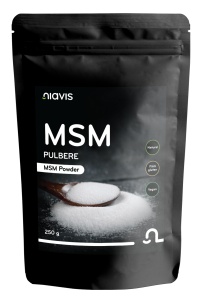 MSM Pulbere 100% Naturala 250 g, Niavis