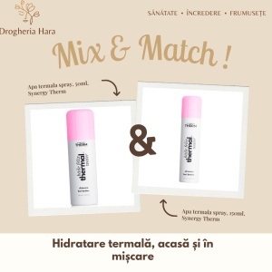 Pachet Apă termală Băile Felix 50 ml + 150 ml, Synergy Therm