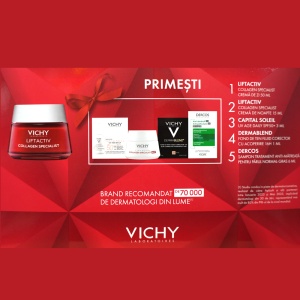 Pachet crema de zi Collagen Specialist Liftactiv Specialist, 50 ml, Vichy - Img 2