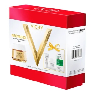 Pachet Cremă de zi Neovadiol Magistral, 50 ml + Cremă de noapte Neovadiol Magistral, 15 ml + Fluid cu SPF 50+ Capital Soleil, 3 ml + Șampon anti-mătreață Dercos, 6 ml, Vichy - Img 2