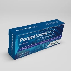 Paracetamol, 500 mg, 20 comprimate, Magistra