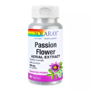 Passion Flower (Floarea-pasiunii) 250 mg, 30 capsule, Secom
