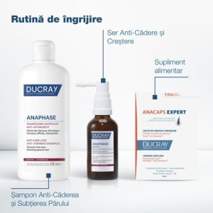 Sampon fortifiant si revitalizant Anaphase+, 200ml, Ducray - Img 3