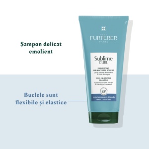 Sampon pentru parul ondulat si cret Sublime Curl, 200 ml, Rene Furterer - Img 2