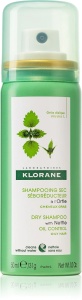 Sampon uscat cu extract de urzica, 50 ml, Klorane