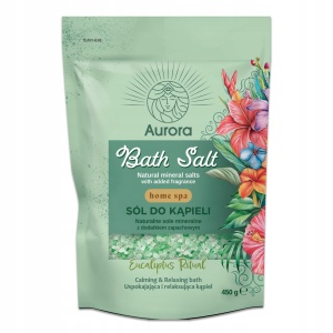 Sare de baie Eucaliptus Ritual, 450 g, Aurora