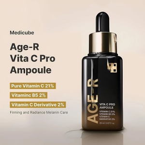 Ser cu Vitamina C pentru pentru un ten strălucitor, uniform și revitalizat Age-R Vita C Pro Ampoule, 20 ml, Medicube - Img 3