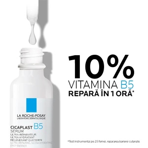 Ser ultra-reparator si ultra-hidratant Cicaplast B5, 30 ml, La Roche-Posay - Img 3