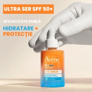 Serum cu hidratare de lunga durata SPF50+ Ultra, 30ml, Avene - Img 8