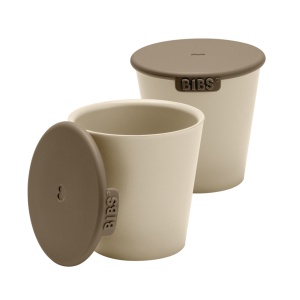 Set 2 pahare pentru bebe, Vanilla, Bibs - Img 2
