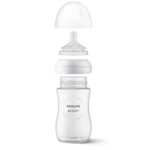 Set biberoane sticla Natural Response SCD878/11, 1x120ml + 2x240ml + 1x Suzeta, Philips Avent - Img 5