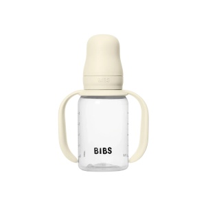 Set Complet Biberon Sippy cu Tetină din Silicon, 150 ml, Ivory, Cod: 50211216, Bibs - Img 4