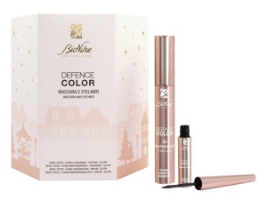 Set Mascara 3D si eyeliner Perfect Liner negru Defence Color, Bionike