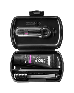 Set pentru igiena orală în călătorii Travel box Black is White, Curaprox - Img 2