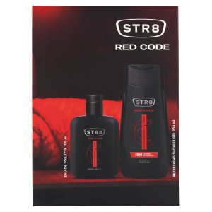 Set Red Code Apa de toaleta 100 ml si Gel de duș 250 ml, STR8