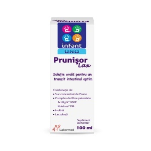 Sirop Prunisor Lax Infant Uno, 100ml, Labormed - Img 2