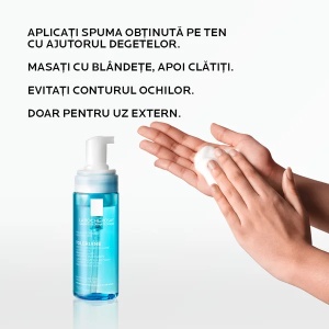 Spuma de apa micelara pentru piele sensibila Toleriane, 150 ml, La Roche-Posay - Img 4