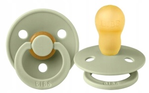 Suzeta Colour Latex, tetină rotundă, 18 luni+, Sage, 3003000250 Bibs