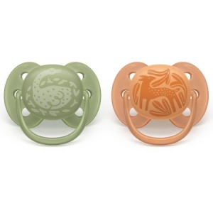 Suzeta Ultra Soft Pacifier Philips Avent, Lebada/Caprioara, 18 luni+, SCF093/06, 2 bucati, Philips - Img 3