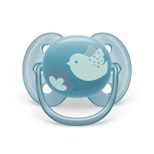 Suzete Ultra Soft SCF091/15 pentru 6-18 luni Bleu/Gri, 2 bucati, Philips Avent - Img 4