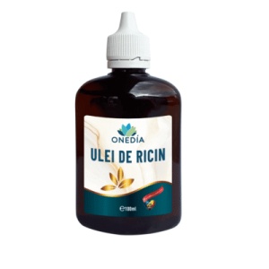 Ulei de Ricin 100%, cu picurator 100 ml, Onedia