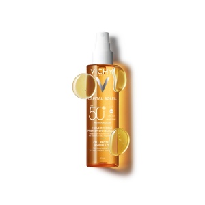 Ulei invizibil cu SPF50+ Cell Protect Capital Soleil, 200 ml, Vichy - Img 2