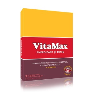 Vitamax, 5 capsule moi, Perrigo - Img 1