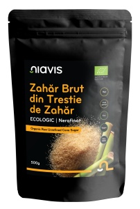 Zahar Brut din Trestie de Zahar Ecologic/BIO, 500 g, Niavis