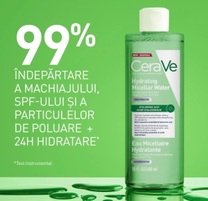 Apa Micelara Hidratanta, 400 ml, CeraVe - Img 2