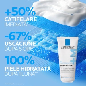 Balsam triplu reparator Lipikar Baume AP+Max, 200 ml, La Roche-Posay - Img 5