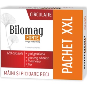 Bilomag forte Circulatie, 120 capsule, Zdrovit