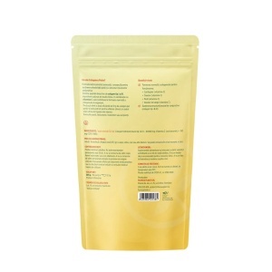 Colagenus Pudra, Colagen hidrolizat tip 1 și 3 cu Vitamina C, 303 g, 30 portii, Faunus Plant - Img 3