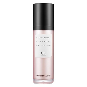 Crema CC iluminatoare Beautiful Luminous, 40ml, Thank You Farmer