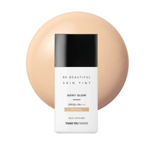 Crema naturala Be Beautiful Skin Tint SPF50+ PA++++, Honey, 50 ml, Thank You Farmer - Img 2