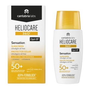Crema pentru protectie solara cu SPF 50+ Heliocare 360 Sensation, 50 ml, Cantabria Labs - Img 3