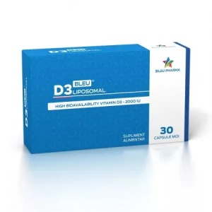 D3Bleu Liposomal, 30 capsule, Bleu Pharma