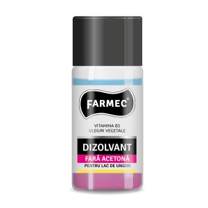 Dizolvant lac de unghii fara acetona, 50 ml, Farmec