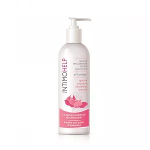 Emulsie hipoalergenica pentru igiena intima IntimoHelp, 400 ml, Zdrovit