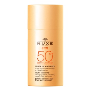 Fluid cu protectie solara SPF50 pentru toate tipurile de ten Sun, 50 ml, Nuxe