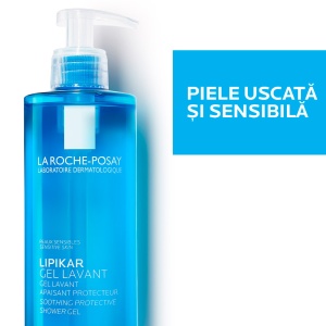 Gel de curatare calmant pentru pielea sensibila sau uscata Lipikar, 400 ml, La Roche-Posay - Img 2