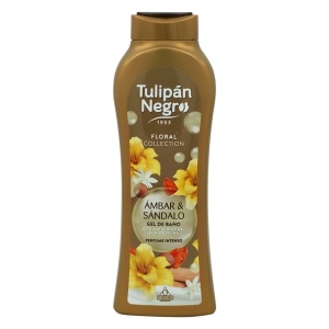 Gel de dus Floral Ambar Y Sandalo, 650 ml, Tulipan Negro