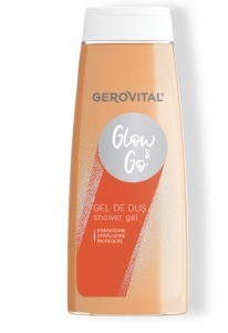 Gel de dus Go & Glow Energizare si Stralucire, 400 ml, Gerovital