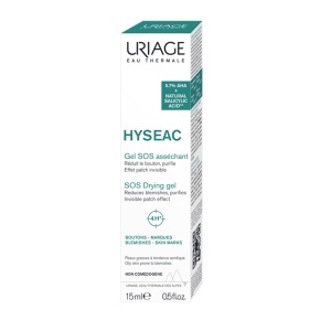Gel Hyseac SOS anti-imperfecțiuni, 15 ml, Uriage