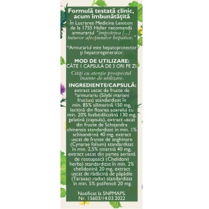 Hepatofit Forte D100, 63 capsule, Fares - Img 2
