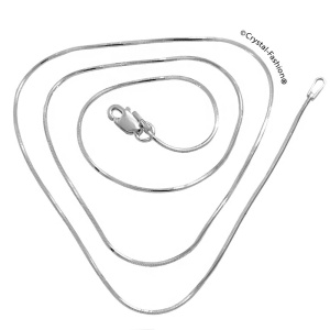 Lantisor de argint Snake 45 cm, 8074, Crystal - Img 3