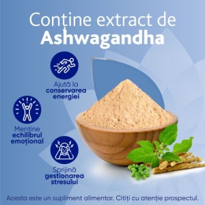 MagneVie Stress Resist Ashwagandha, 30 comprimate filmate, Sanofi - Img 4