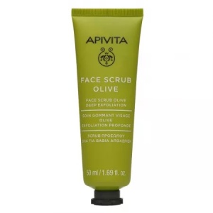 Masca pentru exfoliere profunda cu extract de masline, 50 ml, Apivita
