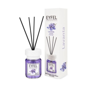 Odorizant de camera cu bete, aroma de lavanda, 120 ml, Eyfel