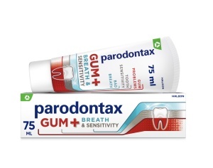 Pasta de dinti Gum+ Breath & Sensitivity, 75 ml, Parodontax